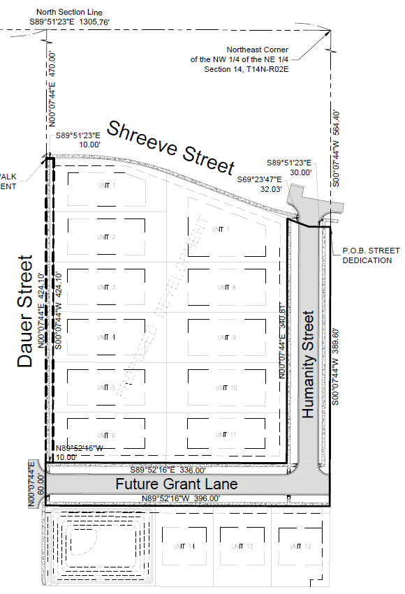 Dauer St. Development Approved Site Plan
