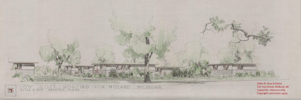 Alden B Dow affordable housing development